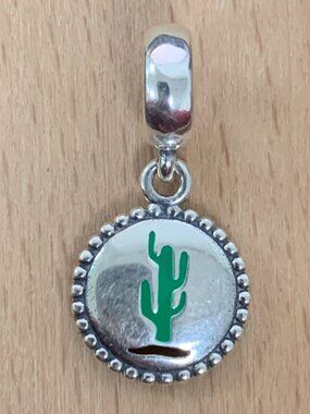Pandora Cactus Arizona Charm, S925 Silver Jewelry Bracelets